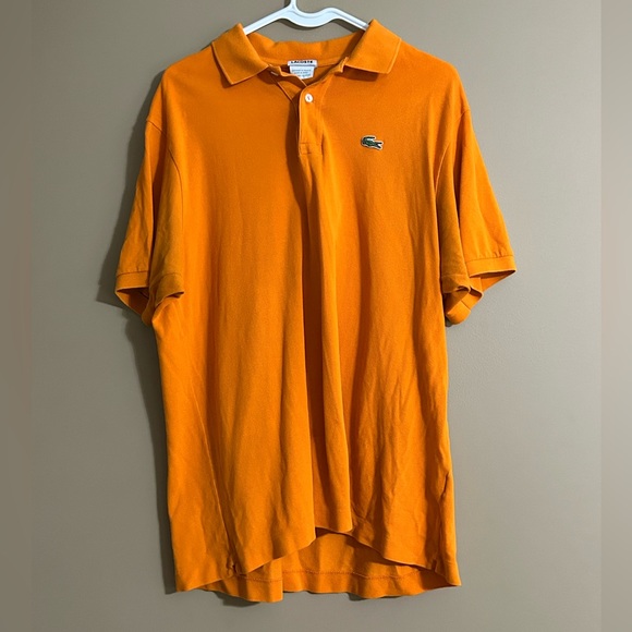 Lacoste Other - Lacoste Men's Bright Orange Short-Sleeve Polo